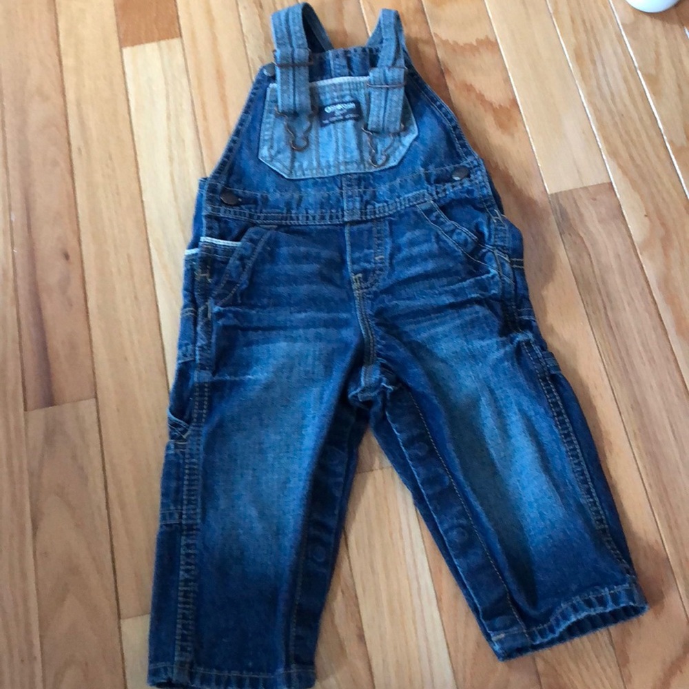 Jean overalls. Baby boy 12 months